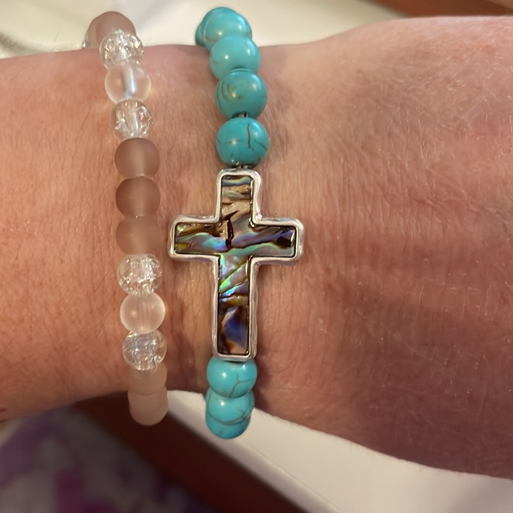 Elastic bracelet set